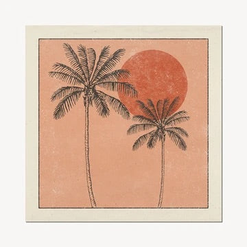 ‘Golden Palms’ Print