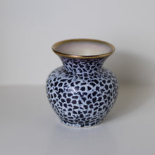 Load image into Gallery viewer, Black and White Dalmatian Vase
